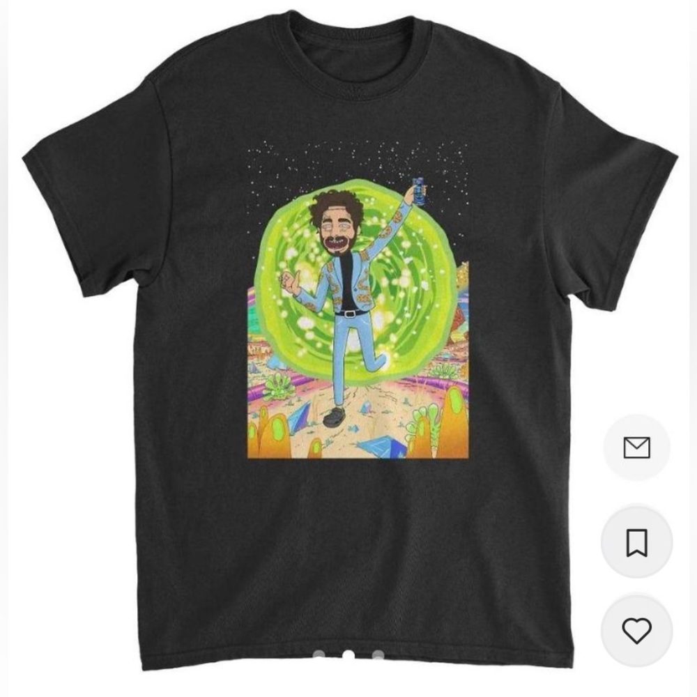 Rick and Morty x Post Malone T-Shirt